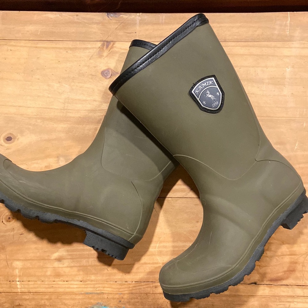 New Kamik Jenny Mid-Calf Rain Boot - Picture 1 of 7